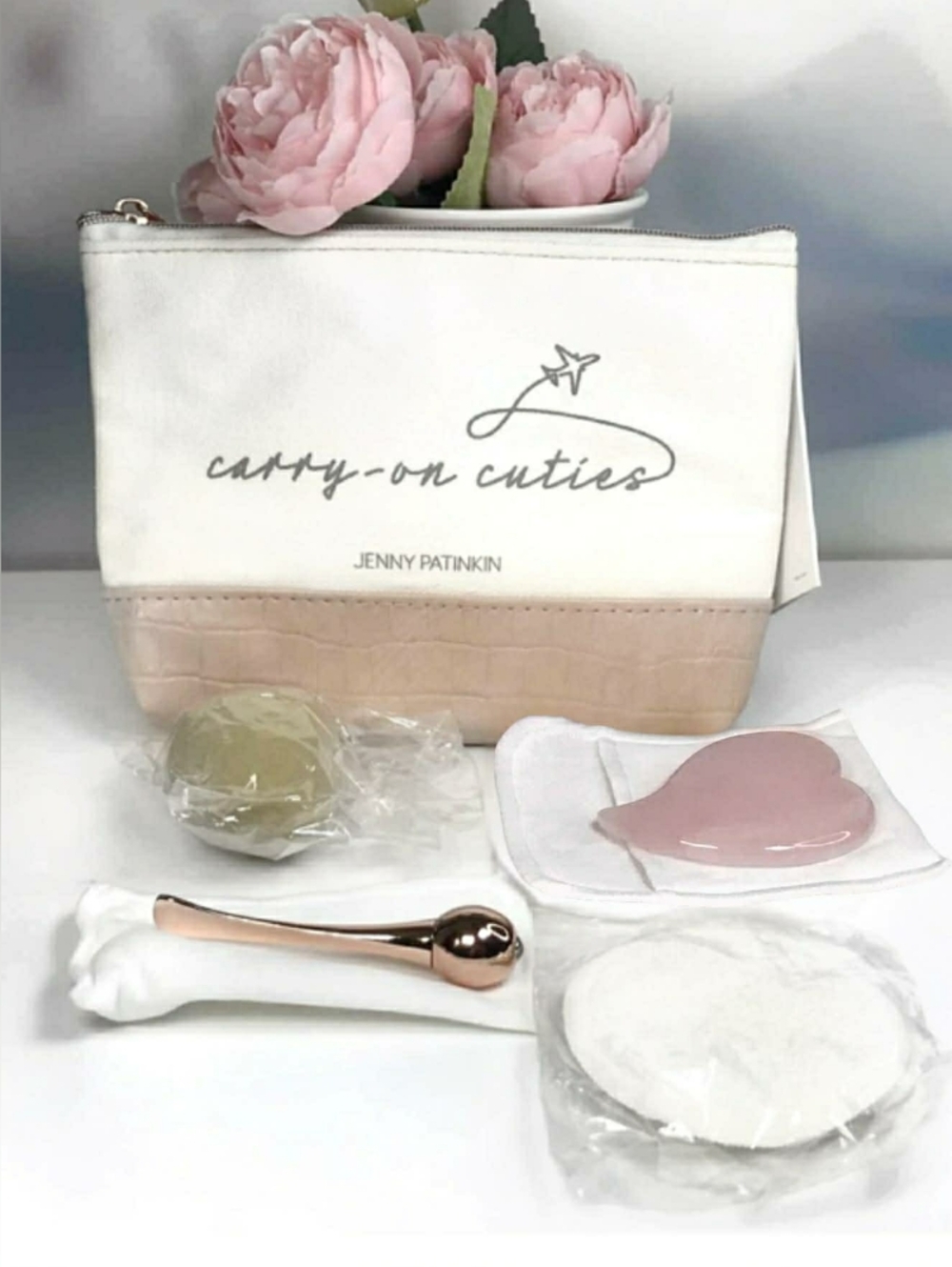 Jenny Patinkin Carry-On Cuties Spa Beauty Set with Cosmetic Bag *BNIP
